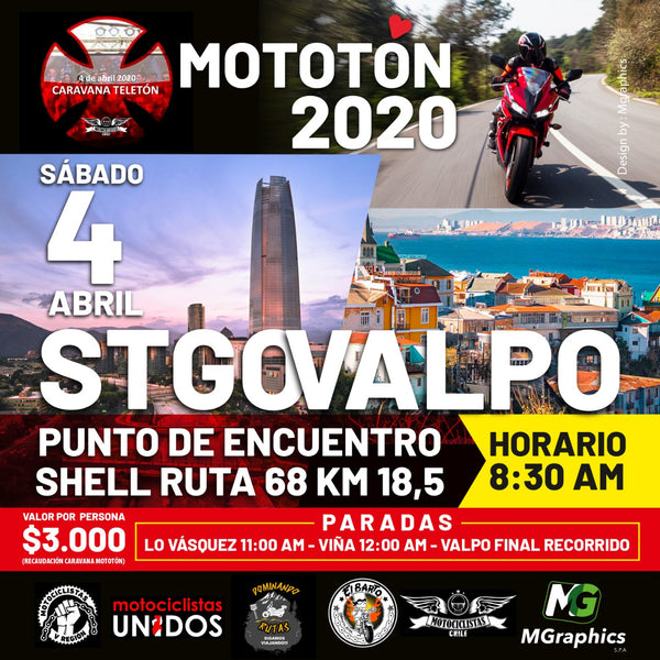 Invitación a Mototón 2020 por @dominando_rutas