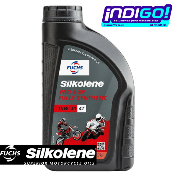 Aceite motor Pro 4 XP Silkolene 10w40 Full SIntetico 1L.