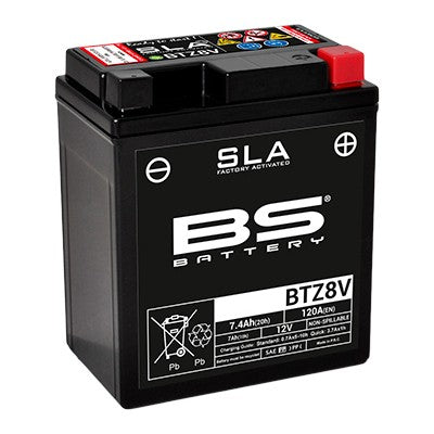 Bateria BS BTZ8V SLA (ACTIVADA)