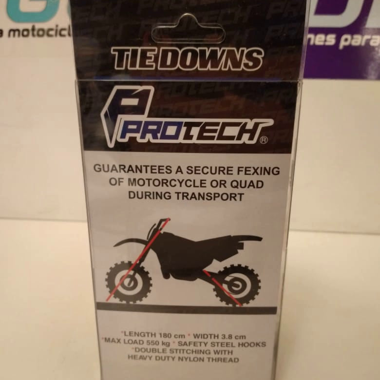 Tie Downs Eslingas  Protech Moto 1,5" Heavy Duty