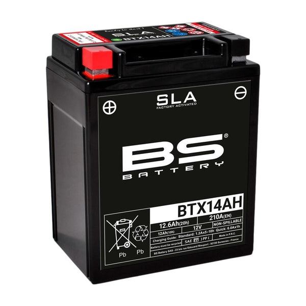 Batería BS BTX14AH BB14-A2/B2   SLA (Activada)