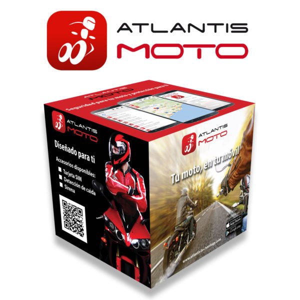 GPS-Atlantis MOTO MAX + 1 mes de SIM incluido